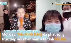 Cuộc trò chuyện qua video của Tiêu Kính Đằng và bác sĩ ở Hồ Bắc