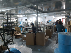 Cảnh sản xuất khẩu trang lộn xộn, nghi kém chất lượng ở Bắc Ninh