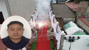 Kẻ đốt pháo đỏ đường trong đám cưới khai mua 3 bánh pháo trên mạng xã hội