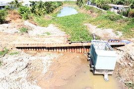 Xâm nhập mặn ở ĐBSCL: Rủi ro thiên tai ở cấp độ 2