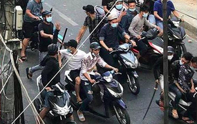 Đòi bảo kê quán nước bị từ chối, chém người bị thương