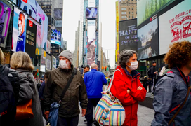 Mỹ: Covid-19 bùng phát, New York ban bố tình trạng khẩn cấp 