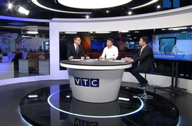 TRỰC TIẾP: Học trực tuyến giúp học sinh tiếp nhận kiến thức trên không gian mạng