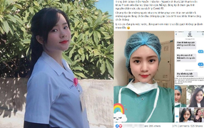 Dân mạng 'cảm nắng' cô gái xinh đẹp tình nguyện đăng kí chăm sóc bệnh nhân cách ly