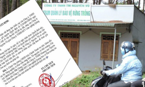 Công ty của vợ nguyên Phó giám đốc Công an tỉnh bán đất rừng trái phép