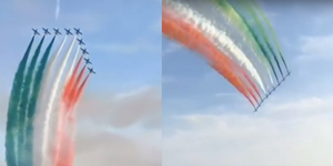 Video: Không quân Italy biểu diễn khích lệ dân chống Covid-19