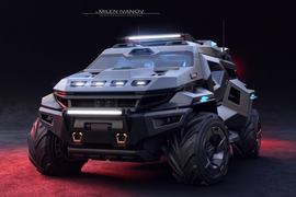 Armortruck 2.000 mã lực, chiếc SUV cho 'ngày tận thế'