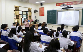 Học sinh lớp 5 và lớp 9 ở Bắc Ninh học qua truyền hình từ 20/3