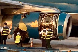 Máy bay nổ lốp tại Tân Sơn Nhất: Cục Hàng không lập tổ điều tra 