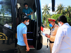 Quảng Ngãi lập 9 chốt kiểm dịch Covid-19