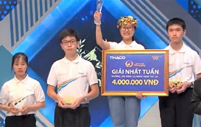 Nữ sinh Hà Nội giành chiến thắng kịch tính cuộc thi tuần Đường lên đỉnh Olympia