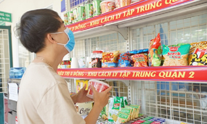 'Siêu thị 0 đồng' dành cho người cách ly ở quận 2, TPHCM