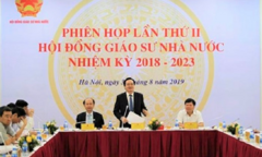 Công khai lý lịch khoa học các thành viên Hội đồng giáo sư nhà nước