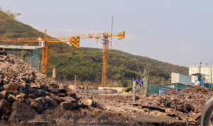 Công trình xây dựng không phép ở đảo Hòn Tằm lấn vịnh Nha Trang