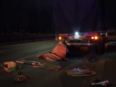 Về quê tránh dịch, 2 thanh niên tông đuôi xe container thiệt mạng thương tâm