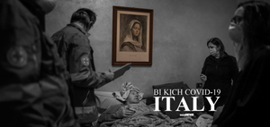 Không cầm nổi nước mắt khóc thương bi kịch Covid-19 khắp Italy