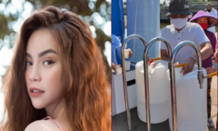 Hồ Ngọc Hà lắp đặt 3 hệ thống máy lọc nước tại Tiền Giang