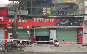 Nổ bình oxy ở Hải Phòng, 2 người trọng thương 