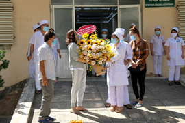 Bệnh nhân siêu lây nhiễm ở Bình Thuận xuất viện