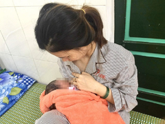 Sản phụ Huế sinh con gái tại phòng cách ly Covid-19