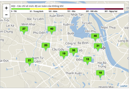 Ngày thứ 5 cách ly xã hội, chất lượng không khí Hà Nội đạt mức tốt