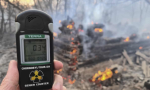 Cháy rừng gần Chernobyl, hàm lượng phóng xạ tăng 16 lần so với bình thường 