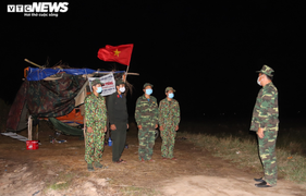 Ảnh: Biên phòng Kiên Giang trắng đêm siết chặt biên giới phòng Coivd-19