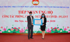 Tập đoàn CEO ủng hộ 2 tỷ đồng cùng Hà Nội chống dịch Covid-19