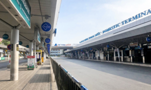 Cảnh vắng lặng ở Tân Sơn Nhất những ngày chỉ có 6 chuyến bay nội địa