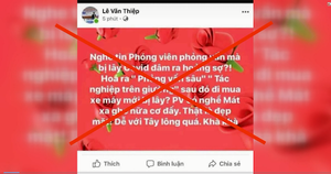 Luật sư Lê Văn Thiệp bị mời lên làm rõ nội dung 'thô tục' đăng trên Facebook