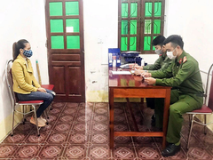 Xử phạt cô gái tung tin thất thiệt xã bên có người mắc COVID-19