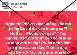 Xúc phạm nữ nhà báo, luật sư Lê Văn Thiệp bị phạt 8 triệu đồng
