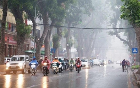 Không khí lạnh tăng cường, miền Bắc đề phòng lốc sét và mưa đá 