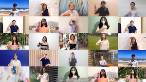 Chế bản hit 'Hơn cả yêu' bằng ngôn ngữ ký hiệu lan tỏa thông điệp mùa COVID-19