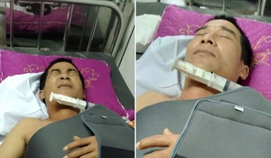 Làm đứt dây cáp internet, tài xế bị chém trọng thương