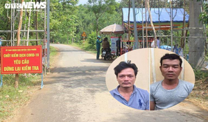 Tạm giữ 2 kẻ hành hung cán bộ tại chốt kiểm soát dịch