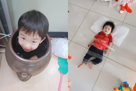 'Cười té ghế' 1001 kiểu trông con của bố mẹ thời COVID-19