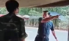 Phó Chủ tịch HĐND huyện văng tục, đập bàn tại chốt kiểm dịch xin từ chức
