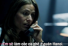 Quán bar 'Hanoi' xuất hiện trong phim cướp nhà băng Tây Ban Nha?