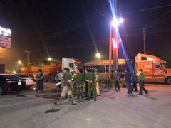 Tạm giữ 27 ‘xe vua’ chở quá tải gây bức xúc ở Đồng Nai