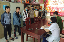 Xử lý gần 500 trường hợp vi phạm quy định cách ly xã hội ở Vĩnh Phúc