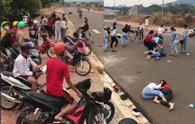 Hai nhóm nữ sinh Bình Phước đánh nhau kinh hoàng vì 500 nghìn đồng