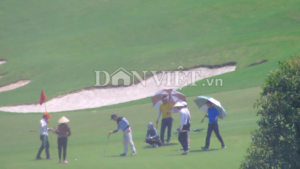 Bị tố cho khách chơi golf khi đang cách ly xã hội, giám đốc doanh nghiệp nói gì?