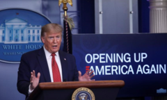 COVID-19: Tổng thống Trump công bố kế hoạch ‘mở cửa nước Mỹ trở lại’