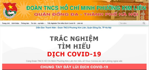 Trắc nghiệm tìm hiểu dịch COVID-19 cùng Đoàn Phường Kim Liên