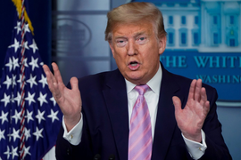 Tổng thống Trump tuyên bố sẵn sàng viện trợ cho Iran chống COVID-19 