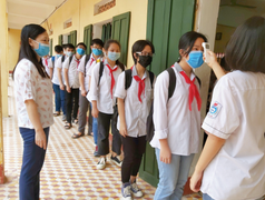 Hơn 98% học sinh Thanh Hoá đi học trong ngày đầu trở lại trường