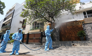 Cách ly ít nhất 125 nhân viên phủ Tổng thống Ấn Độ 