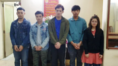 Phá đường dây cho vay 'cắt cổ' do người Trung Quốc cầm đầu