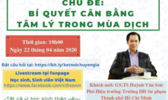 Chuyên gia tư vấn giúp các bạn trẻ cân bằng tâm lý mùa dịch COVID-19